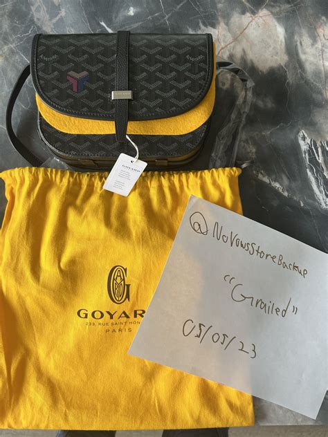 Ultra Rare Goyard Belvedere PM Bag Jet Black Limited Edition